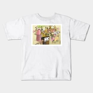 Meet and greet gathering. Kids T-Shirt